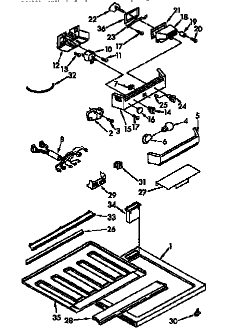 COMPARTMENT SEPARATOR PARTS