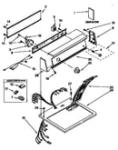 Top and console parts