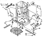 Kenmore 6651350194 frame parts diagram