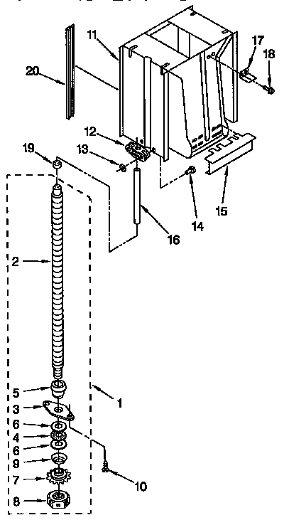 Powerscrew and ram parts
