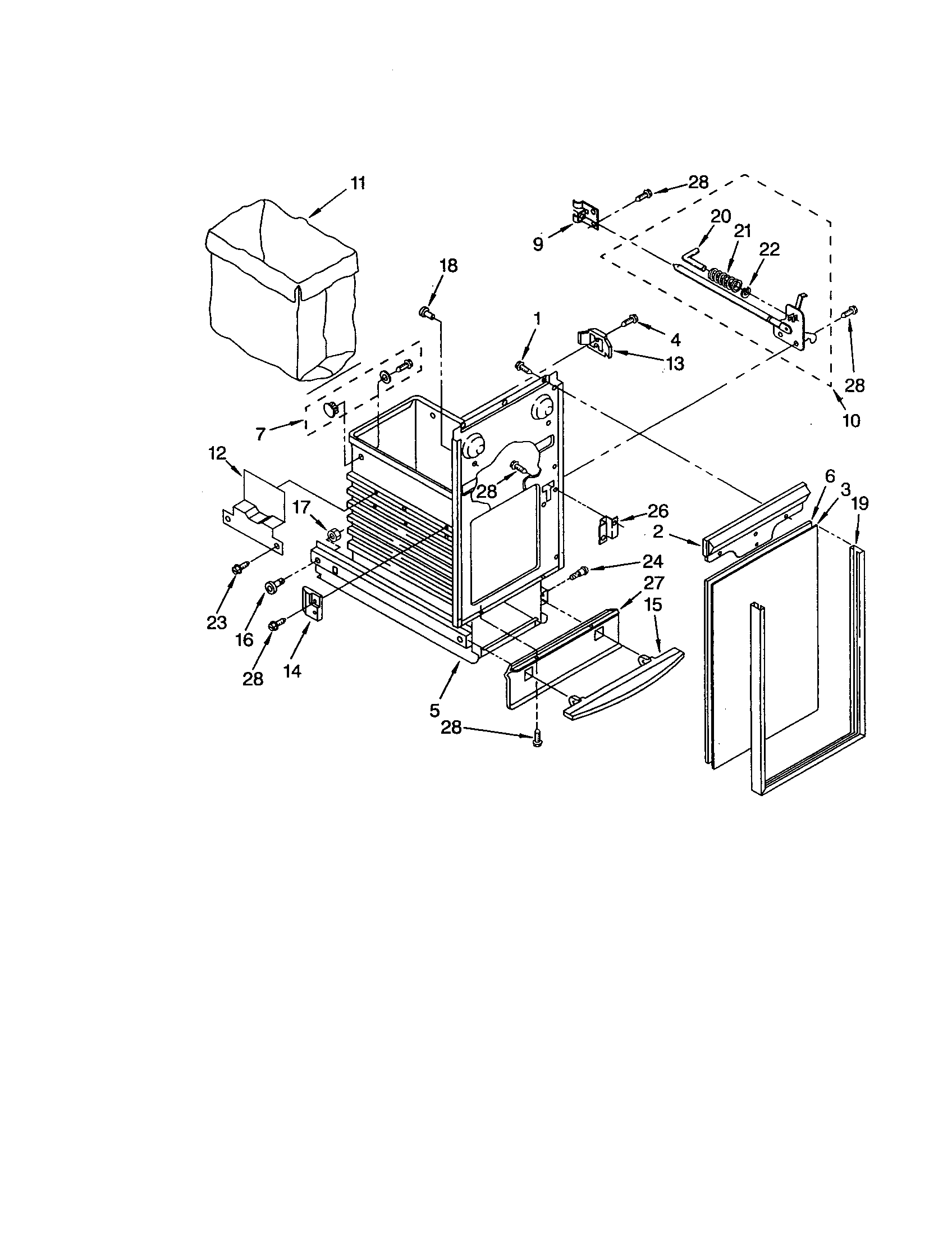 Container parts