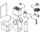 Kenmore 6651350194 accessory parts diagram