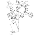 Craftsman 917250261 steering assembly diagram