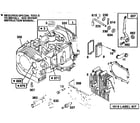 Briggs & Stratton 259700 TO 259799 (0102) cylinder assembly diagram
