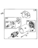 Motor and drive assembly