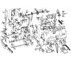 Brother VX1100/1200 unit parts diagram