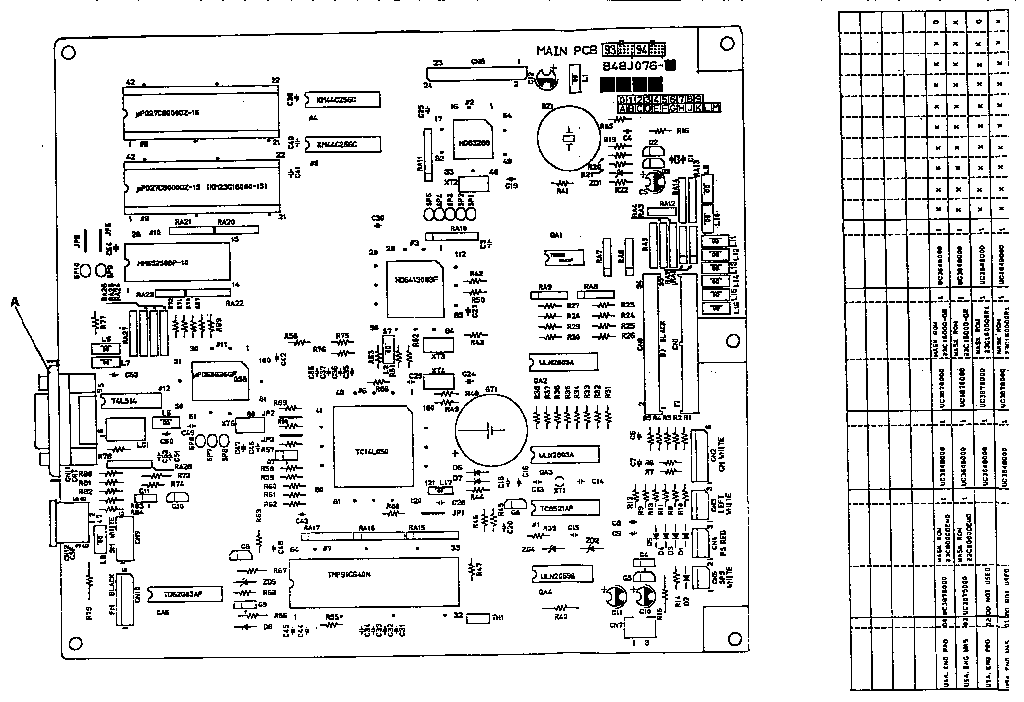Main pcb
