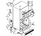 Kenmore 1069632613 cabinet parts diagram
