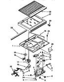 Compartment separator parts