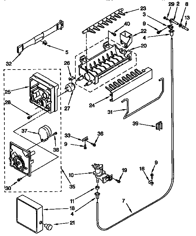 Icemaker parts