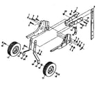Craftsman 917295351 wheel and depth stake assembly diagram