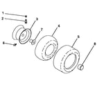 Craftsman 917257720 wheels and tires diagram