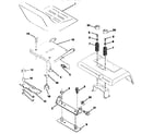Craftsman 917257720 seat assembly diagram