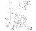 Craftsman 917255461 steering assembly diagram