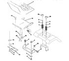 Craftsman 917255461 seat assembly diagram