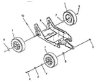 Craftsman 536797570 wheel assembly diagram