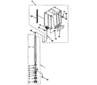 Kenmore 6651340594 powerscrew and ram parts diagram