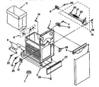 Kenmore 6651340594 container parts diagram