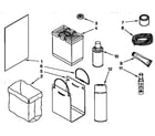 Kenmore 6651340594 accessory parts diagram