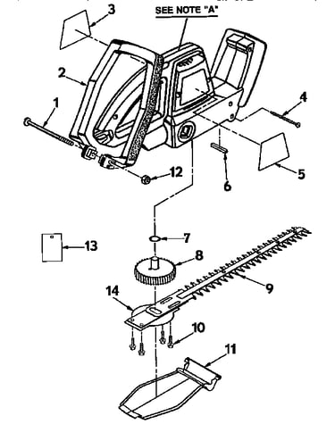 Handle  and blade