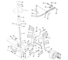 Craftsman 917255452 steering assembly diagram