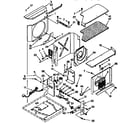 Kenmore 1069741570 airflow and control parts diagram
