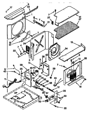 Airflow and control parts