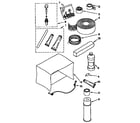 Kenmore 1069741570 optional parts diagram