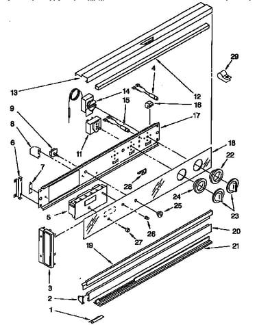 Control panel parts