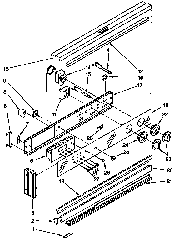 Control panel parts