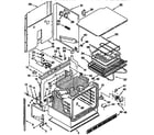 Kenmore 6654098995 oven parts diagram