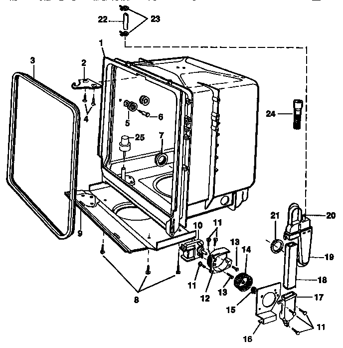 Tub parts