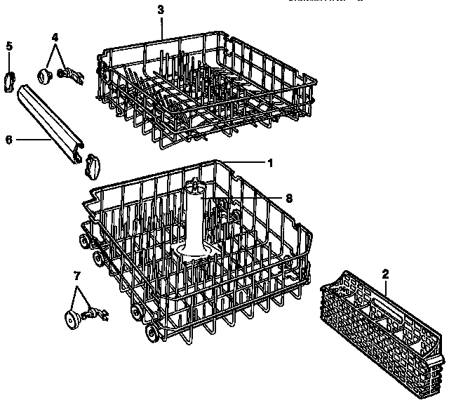 Rack parts