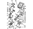 NCR MICRO55A replacement parts diagram