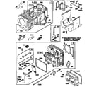 Briggs & Stratton 28N707-0160-01 cylinder assembly diagram