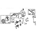 Briggs & Stratton 124700 TO 124799 (4000) crankshaft assembly diagram