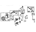 Briggs & Stratton 124700 TO 124799 (4000) crankshaft assembly diagram