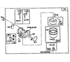 Briggs & Stratton 124700 TO 124799 (0115 - 0210) carburetor assembly diagram