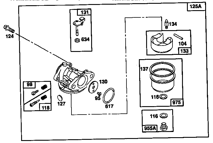 Carburetor assembly (use after code date 93080100)