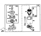 Briggs & Stratton 124700 TO 124799 (0115 - 0210) starter motor diagram