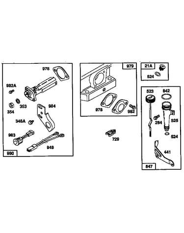 Oil gard switch assembly