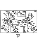 Exploded view-carburetor assembly
