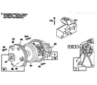 Briggs & Stratton 135200 TO 135299 (0001 - 0007) gear case assembly diagram