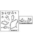 Carburetor overhaul kit and gasket set