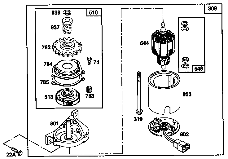 Starter motor