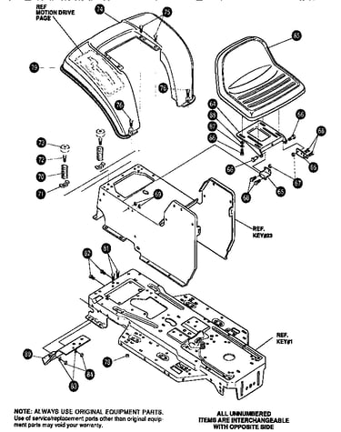 Chassis and hood assembly