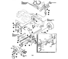 Craftsman 536257670 front steering assembly diagram