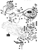 Engine and control assembly