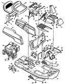 Repair parts body chassis