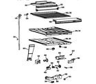 Kenmore 3639738716 compartment separator parts diagram
